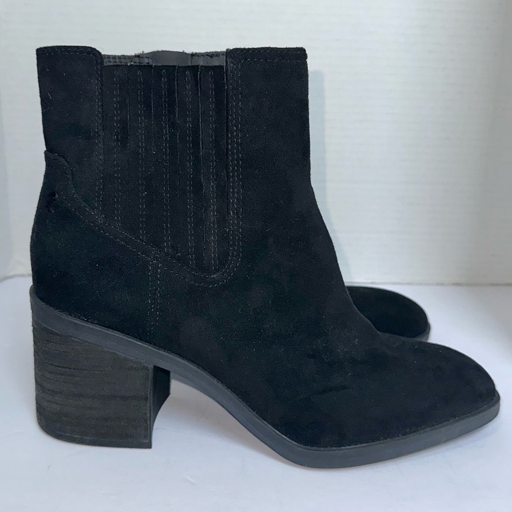 Zodiac Women’s Black Lucinda Ankle Square Toe Suede Look Boots- Size 8.5 - Picture 14 of 14